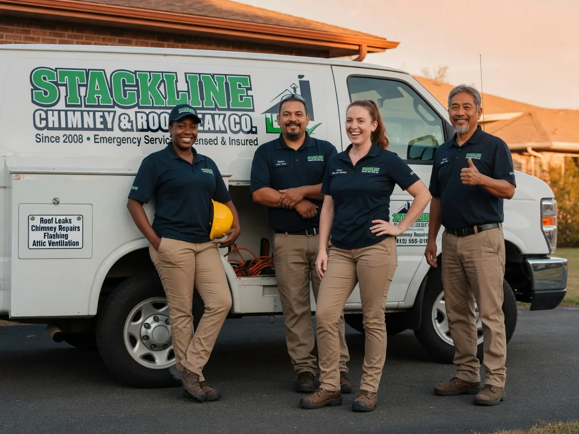 Chimney flashing repair company in Brush Creek, TN